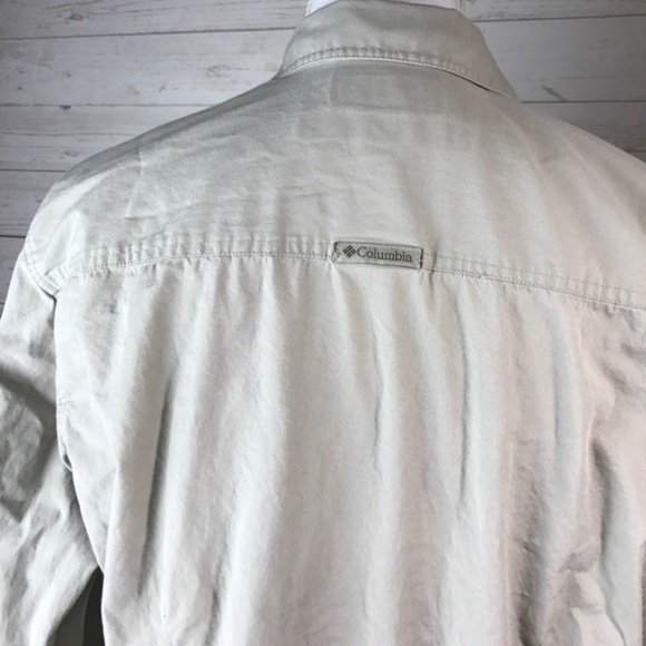 Columbia Button Front Shirt large - Picture 4 of 5